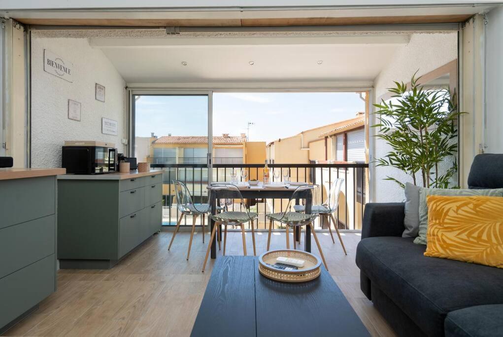 Appartement 5 Personnes Vue Mer Агд Экстерьер фото