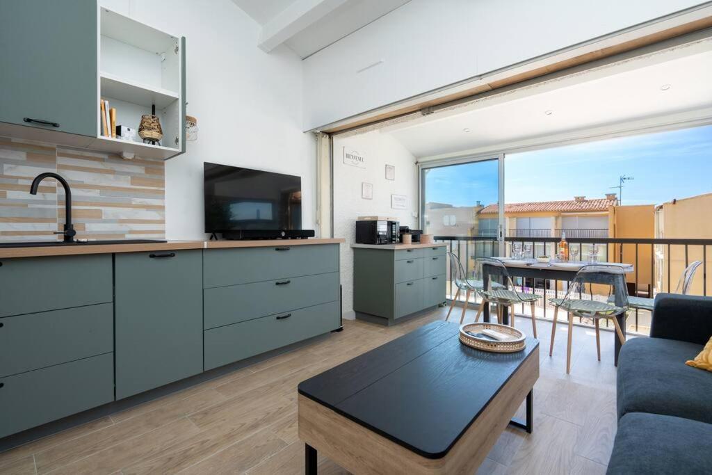 Appartement 5 Personnes Vue Mer Агд Экстерьер фото